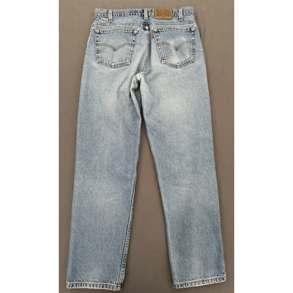 Levi's 540 Jeans Mens 33x30 Blue Relaxed Fit Straight Levi Strauss Signature VGT - Picture 9 of 12